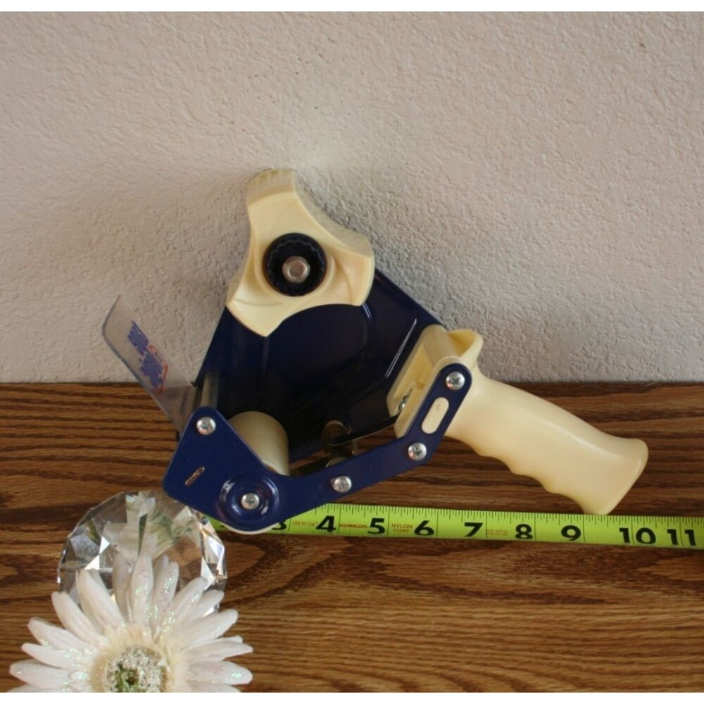 Tape Logic 3 Tape Dispenser Heavy Duty Hand Held Comfort Grip Excellent Preform